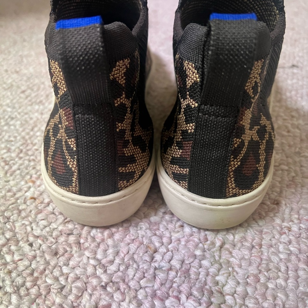 Leopard Print Slip-On Sneakers - Picture 5 of 9